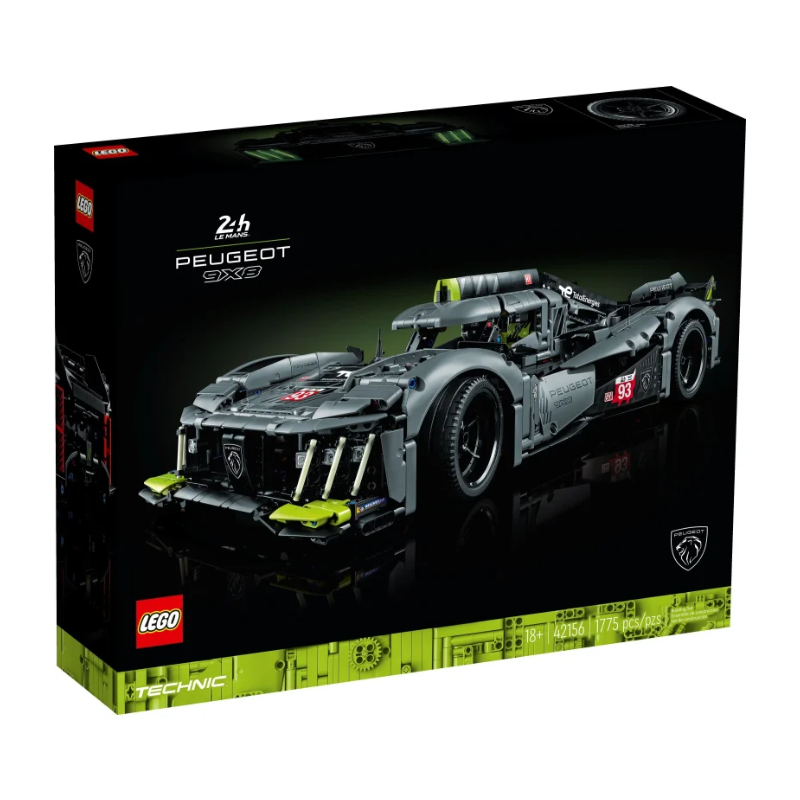 Technic 42156 - PEUGEOT 9X8 24H Le Mans Hybrid Hypercar