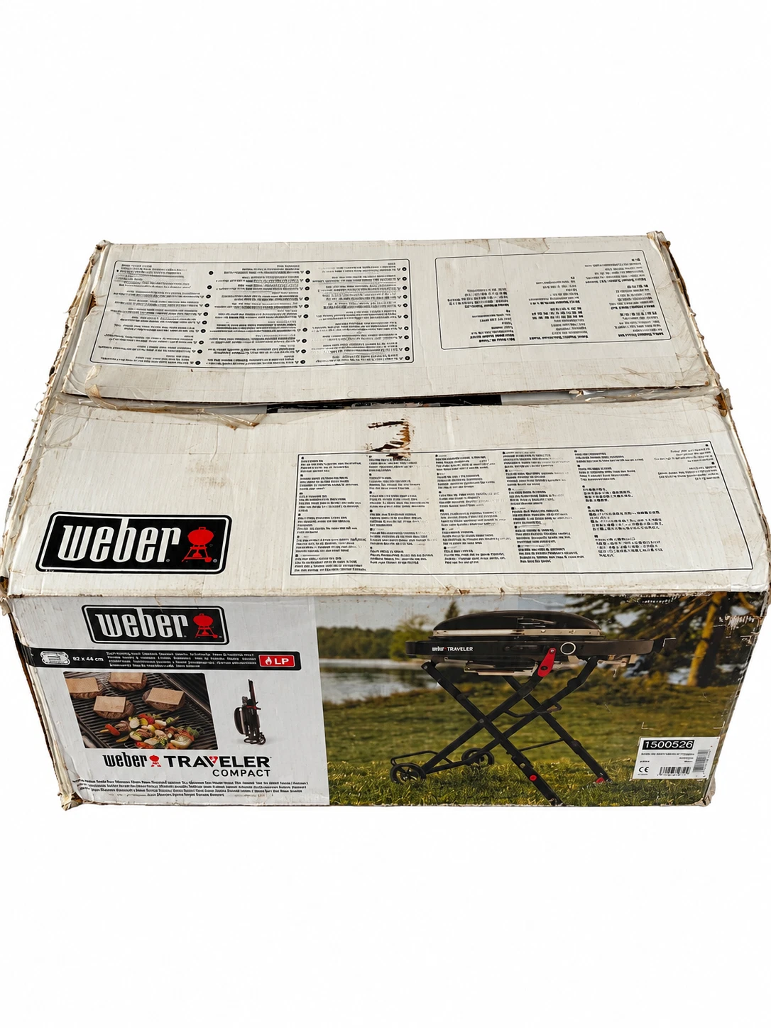 Weber Traveler Compact Gasgrill B-Ware