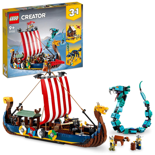 Creator 31132 - Wikingerschiff mit Midgardschlange