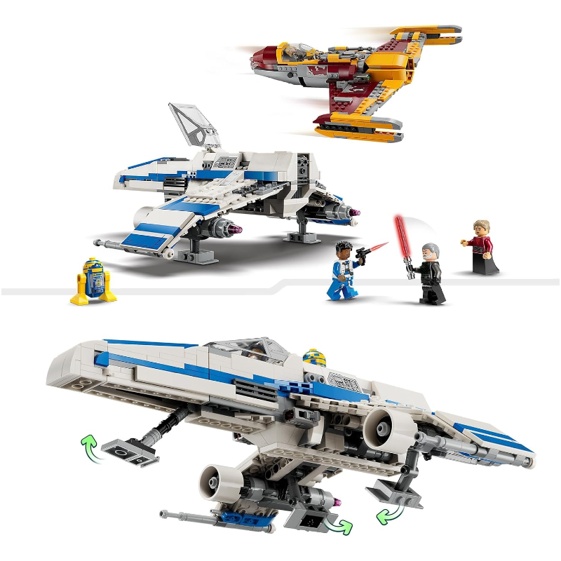 Star Wars 75364 - New Republic E-Wing™ vs. Shin Hatis Starfighter™