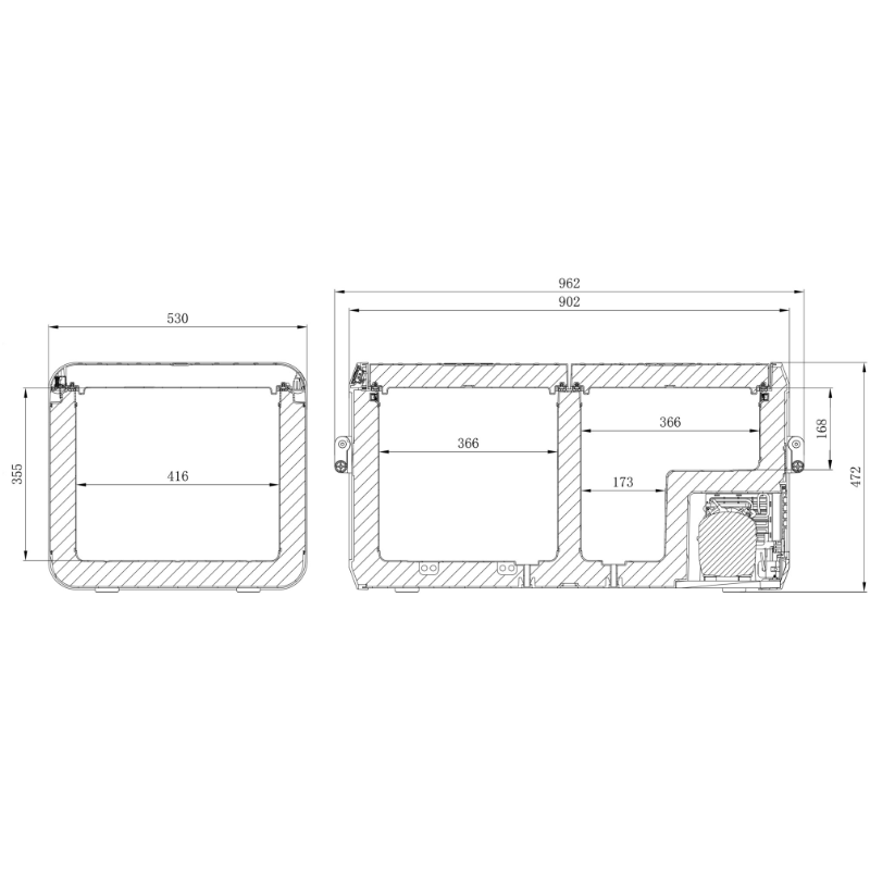 CoolFreeze CFX3 95DZ