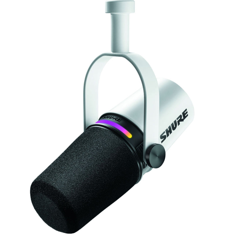 Shure MV7+ weiß